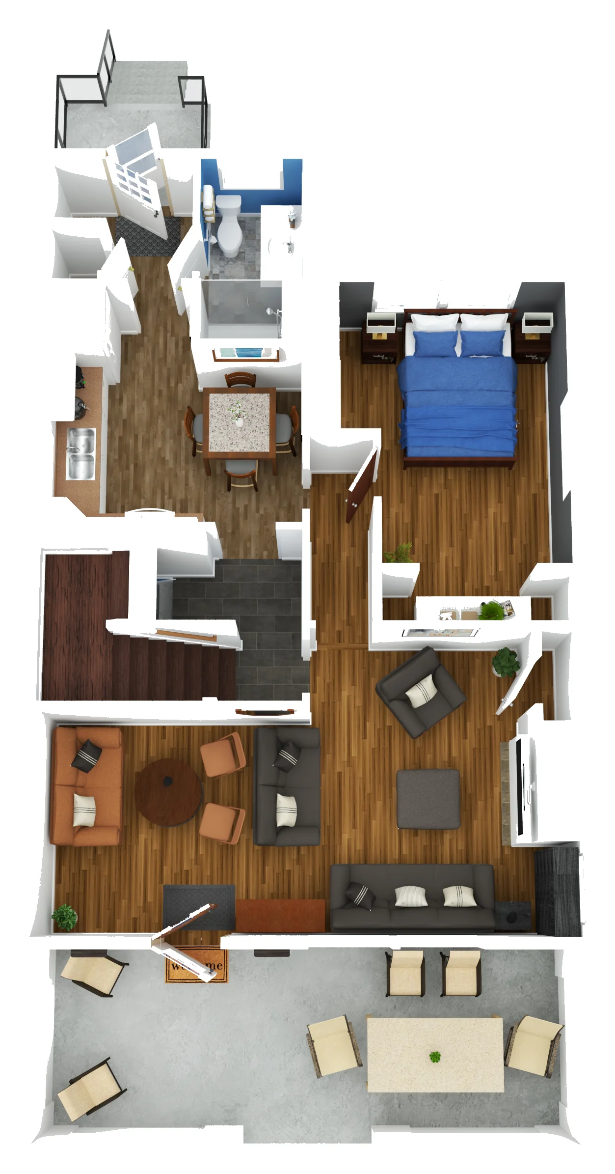 Main Floor floor plan — Home Sweet Wyom