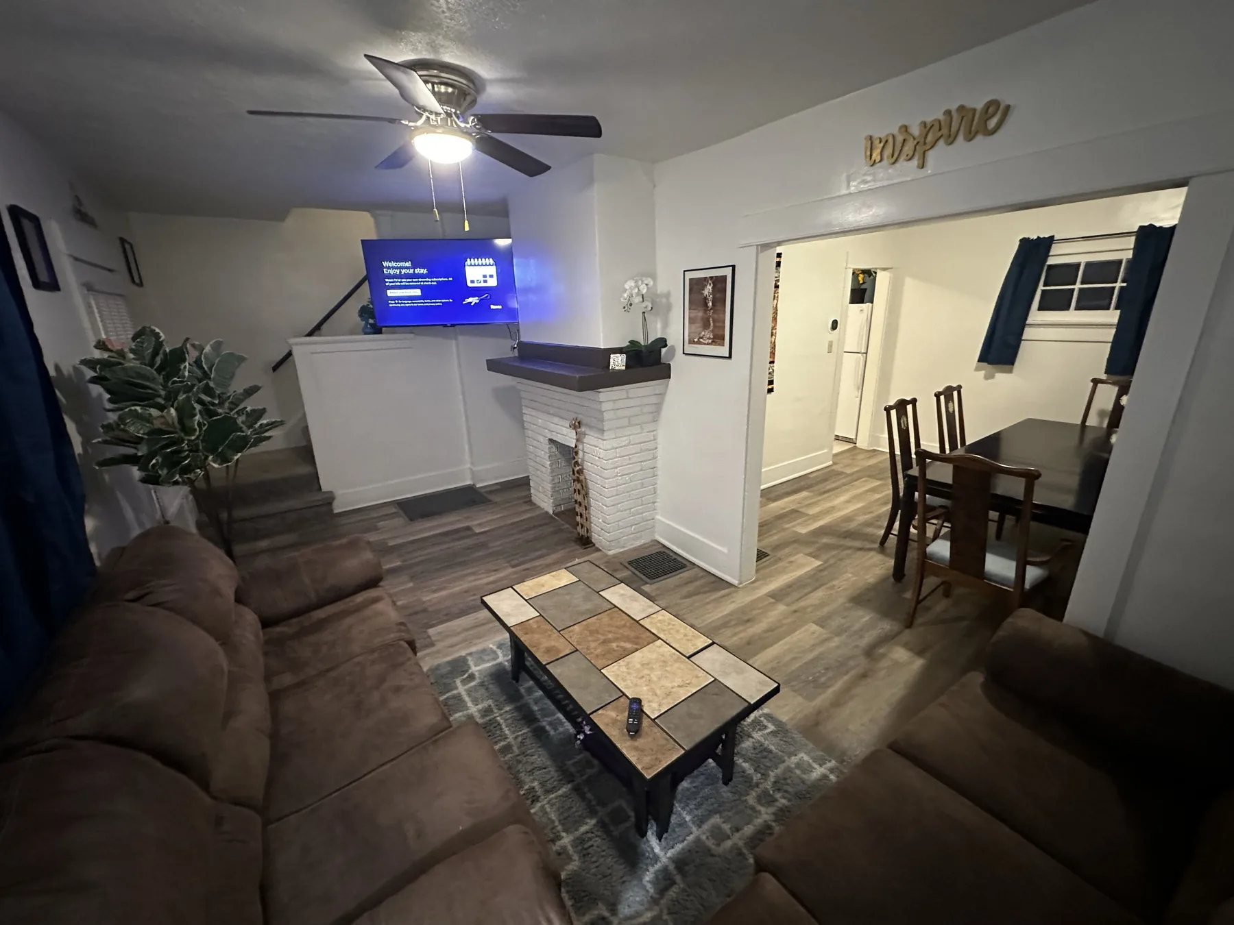 Living room at The Home on Cherrywood, Dayton OH