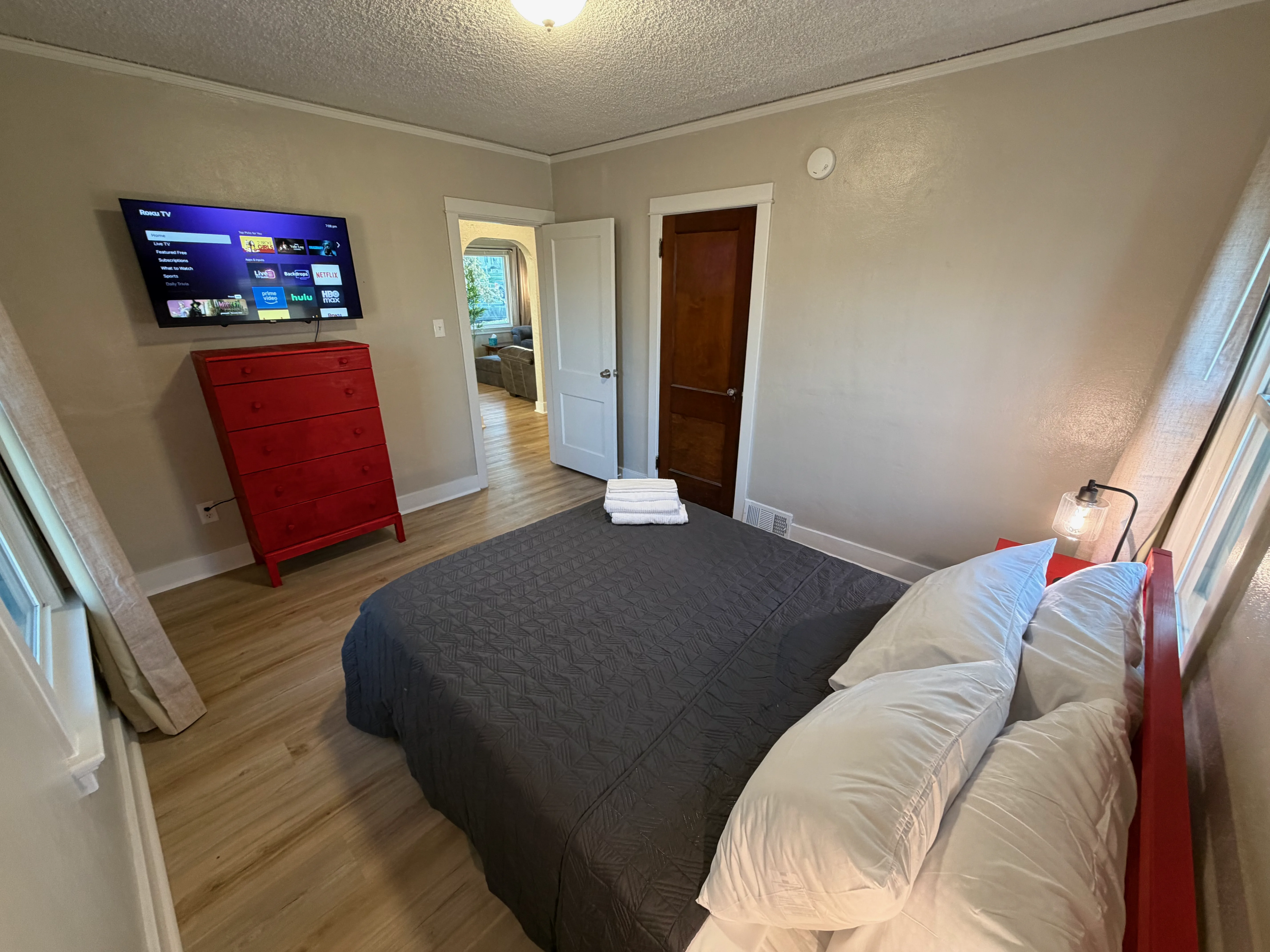 Bedroom 2 — second angle at The Land of Cleve